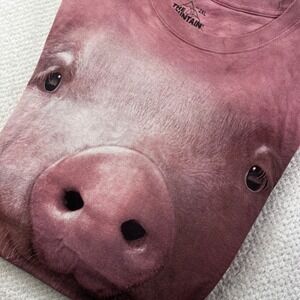 The Mountain Pig Face Shirt 2XL Tie Dye Vincent Hie Graphic Tee 2011 Vintage